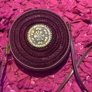 Round FREE PEOPLE crossbody bag *LIKE NEW*